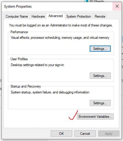 search env