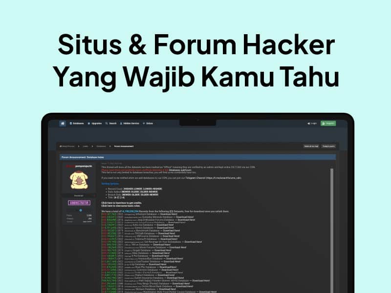 Situs Hacker & Forum Hacker Yang Wajib Kamu Ketahui