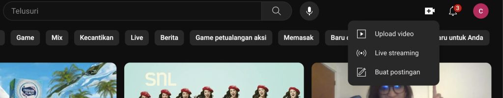 Mengunggah Konten Youtube