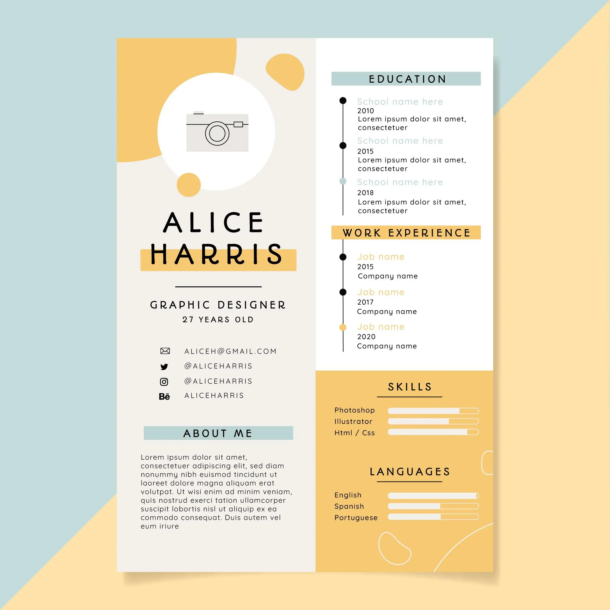 perbedaan cv dan resume